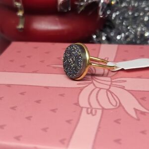 Multi-Color Druzy Ring Size 5